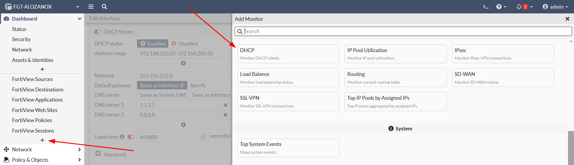 Configurar Servidor Dhcp En Fortigate Nosololinux